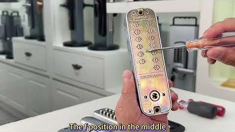 Mechanical password lock setting password and other usage videos