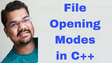 File Handling in C++ Programming Part 4 | File Opening Modes in C++ with Examples