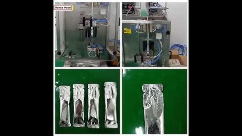 Irregular customized shaped sachet stick bag automatic liquid bag form fill seal packing machine