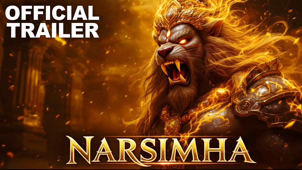 Narsingh Avatar: Adharm Ka Ant | Epic Animated Movie Trailer ...