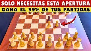 GAMBITO para GANAR SIEMPRE con BLANCAS🔥♟️ (Gambito de Rey)