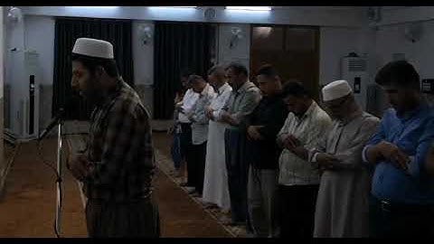 القارئ بارزان خيلاني في مسجد الرحمة الركعة الثانية من صلاة المغرب