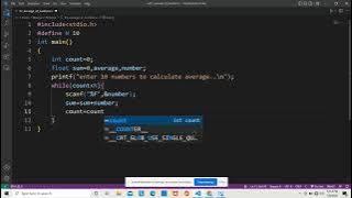 average of 10 numbers || example 1 || c programming example || example series