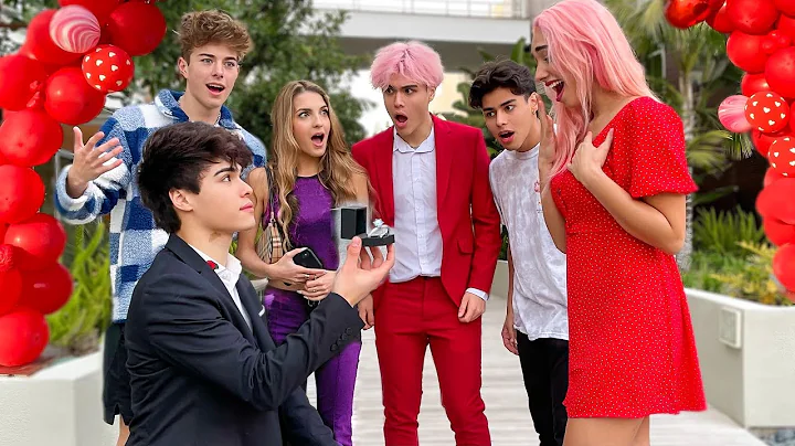 VALENTINE'S DAY PROPOSAL PRANK!!