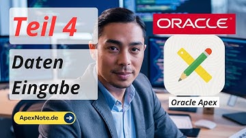 Teil 4 - Effiziente Dateneingabe in Oracle APEX - Management von Abteilungs  und Mitarbeiterdaten