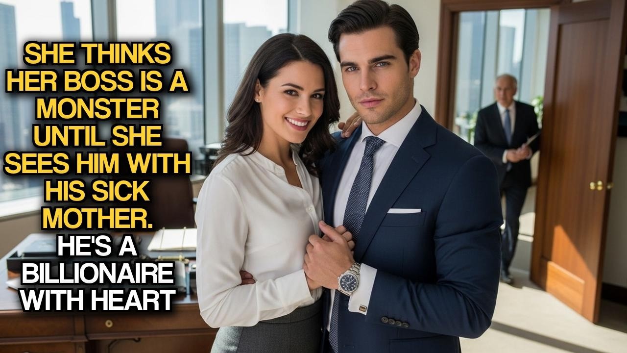 She Thinks Her Boss Is Monster Until She Sees Him with His Sick Mother. He's Billionaire with Heart