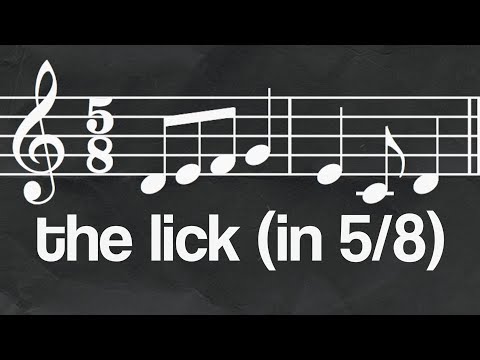 The Lick in 5/8 for Classical Chamber Ensemble