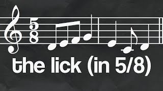 The Lick in 5/8 for Classical Chamber Ensemble