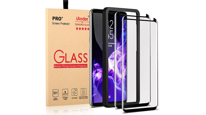 Samsung galaxy s9 cover and screen protector