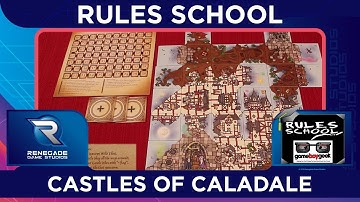 How to Play Castles of Caladale (Rules School) with the Game Boy Geek