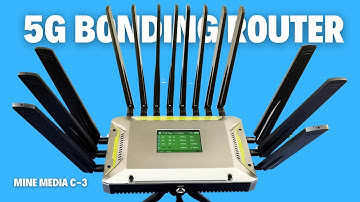How To Live Stream In Bad Network Areas | Mine Media C3 5G Bonding Router | Review | Unboxing