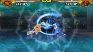 Naruto Shippuden Ultimate Ninja 5 HD - All Jutsu Clash 1080p 60 FPS