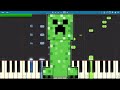 Creeper? Aw Man - Piano Tutorial - Revenge CaptainSparklez - Minecraft Parody