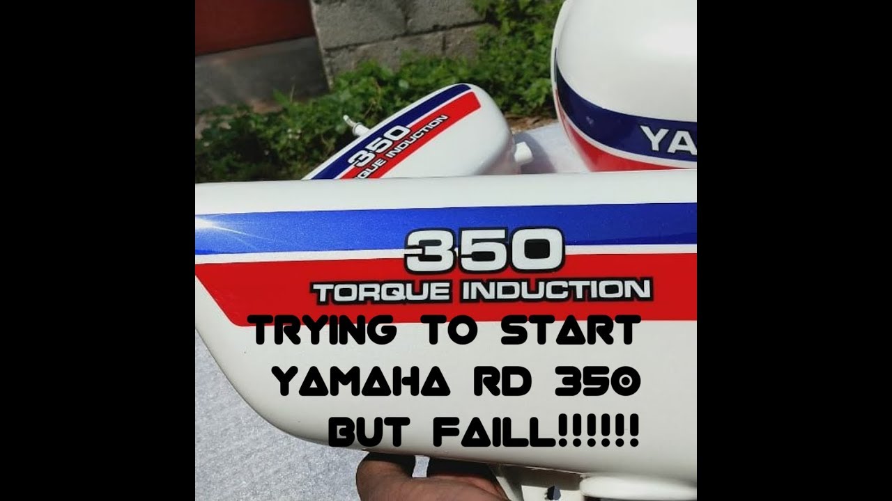Yamaha@rd 350 1987 model two stroke@ starting faills Full HD part 1