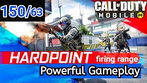 COD Mobile multiplayer: Hardpoint Gameplay in firing range 🔥