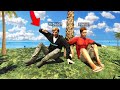 Surviving 24 HOURS On MrBeasts Island In GTA 5! (Mods)