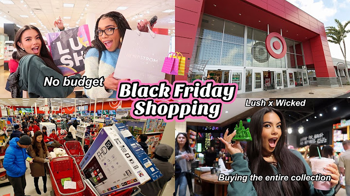 no budget black friday shopping + haul with teala