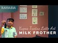 Cara Gampang Steaming Susu Latte Art Memakai MILK FROTHER Manual yang Murah