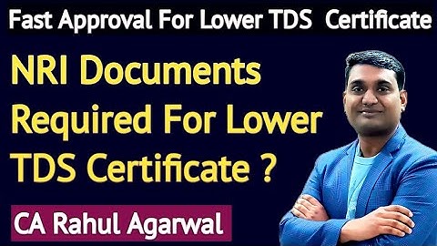 NRI Property Sale: Documents for Lower TDS Certificate | Form 13 Fast Approval #nritaxation 