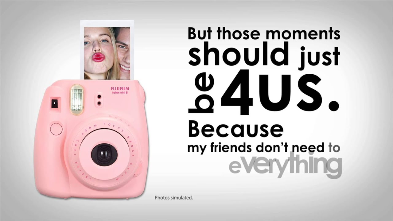 Fujifilm Instax Mini 8 Instant Film Camera Boyfriend
