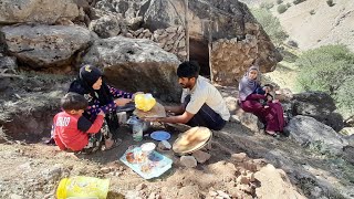 The taste of Fried Eggs with Nomads: Nomad life IRAN