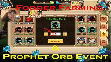 80 Prophet Orb Pulls in Idle Heroes!! - PO Event February 2019 - Aureolin Heartrate Gaming