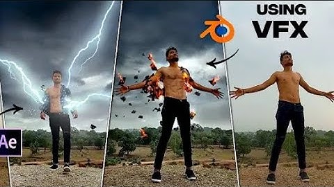 I Create Cloth Burning VFX Video Using Blender And After Effects Vfx effects magic video #viral#vfx