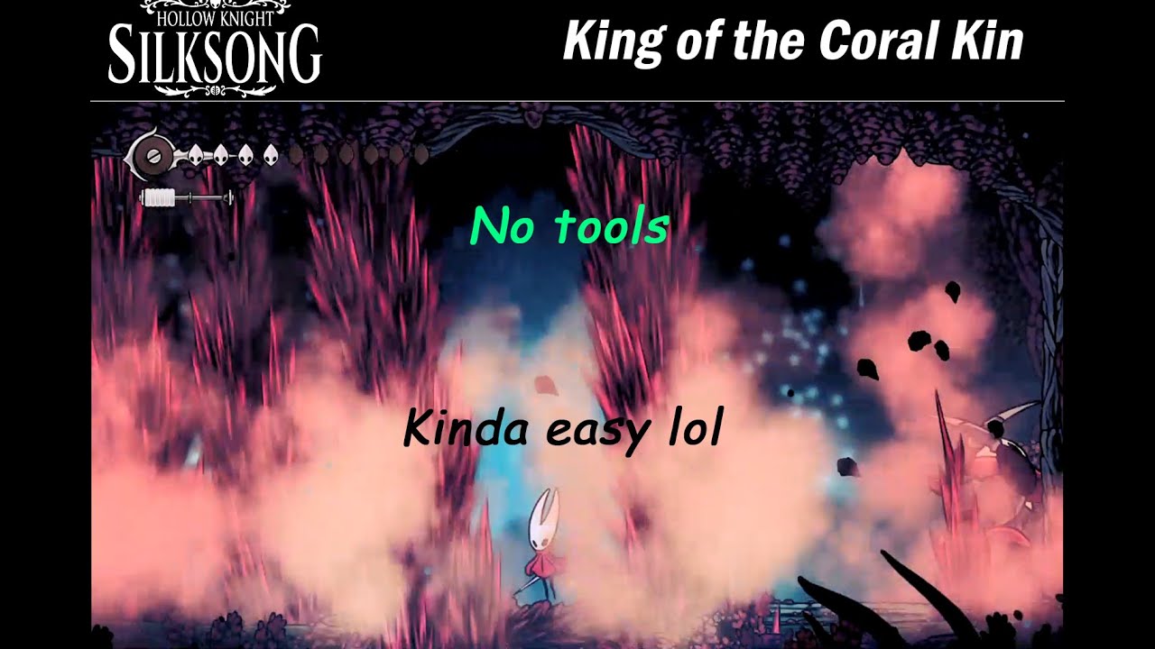 The King of the Coral Kin (No tools) | SilkSong Modded Boss Challenge