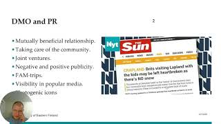 Introduction to Destination Marketing 14: Public Relations