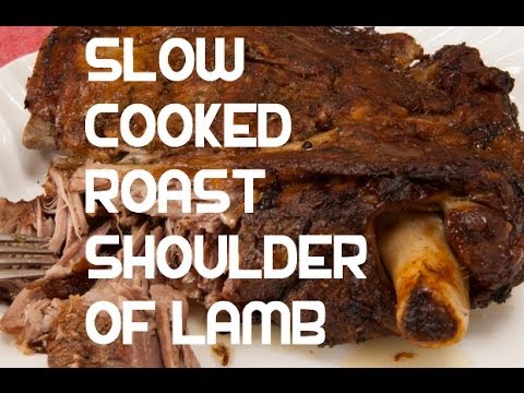 Slow Cooked Shoulder Of Lamb Recipe Low N Slo Roast-11-08-2015