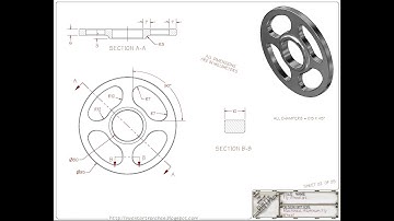 How to Make a Fly Wheel with Autodesk Inventor