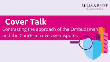 Cover Talk: een contrast tussen de aanpak van de Ombudsman en de rechtbanken bij geschillen over ...