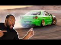 Track testing garys 700hp supercharged ls skyline