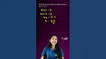 Invertible Function - Sure Question | Relations and Functions - +2 Maths