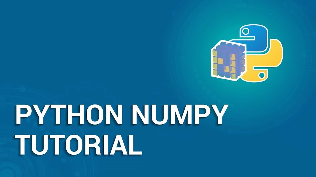 NumPy Tutorial for Beginners - YouTube