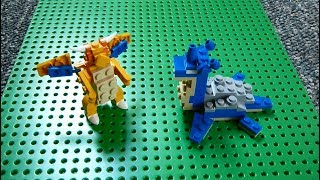 Lego Pokemon + Instructions Part 23 - Lapras and Dragonite