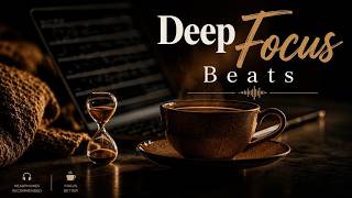 Deep Focus Beats | Productive Office Music For Work, Study And Focus