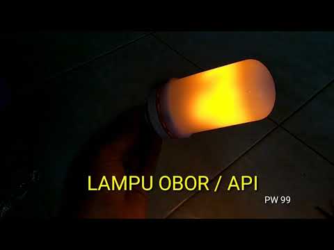 Bongkar Isi daleman LED API emergency- LAMP - LED FIRE FLAME- MITSHUYAMA , what inside. 