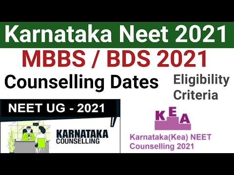 Karnataka NEET Counselling