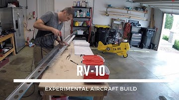 RV-10 Build | Horizontal Stabilizer - Structure Deburring and Countersinking | RV-Builder