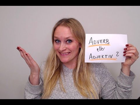 Video: Er merkelig nok et adverb eller adjektiv?