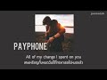 [Thaisub/แปลไทย] Maroon 5 - Payphone ft. Wiz khalifa