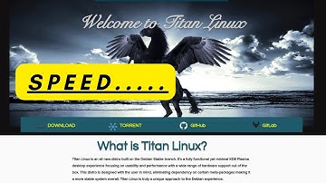 NEW Titan Linux. Fantastic! Fast!