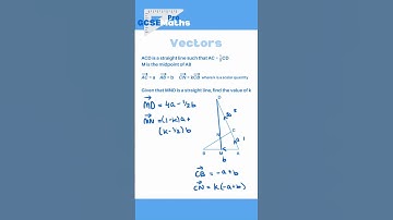Vectors Geometry #gcsemaths #maths #geometry #algebra #examtips #revision #highertier #vectors