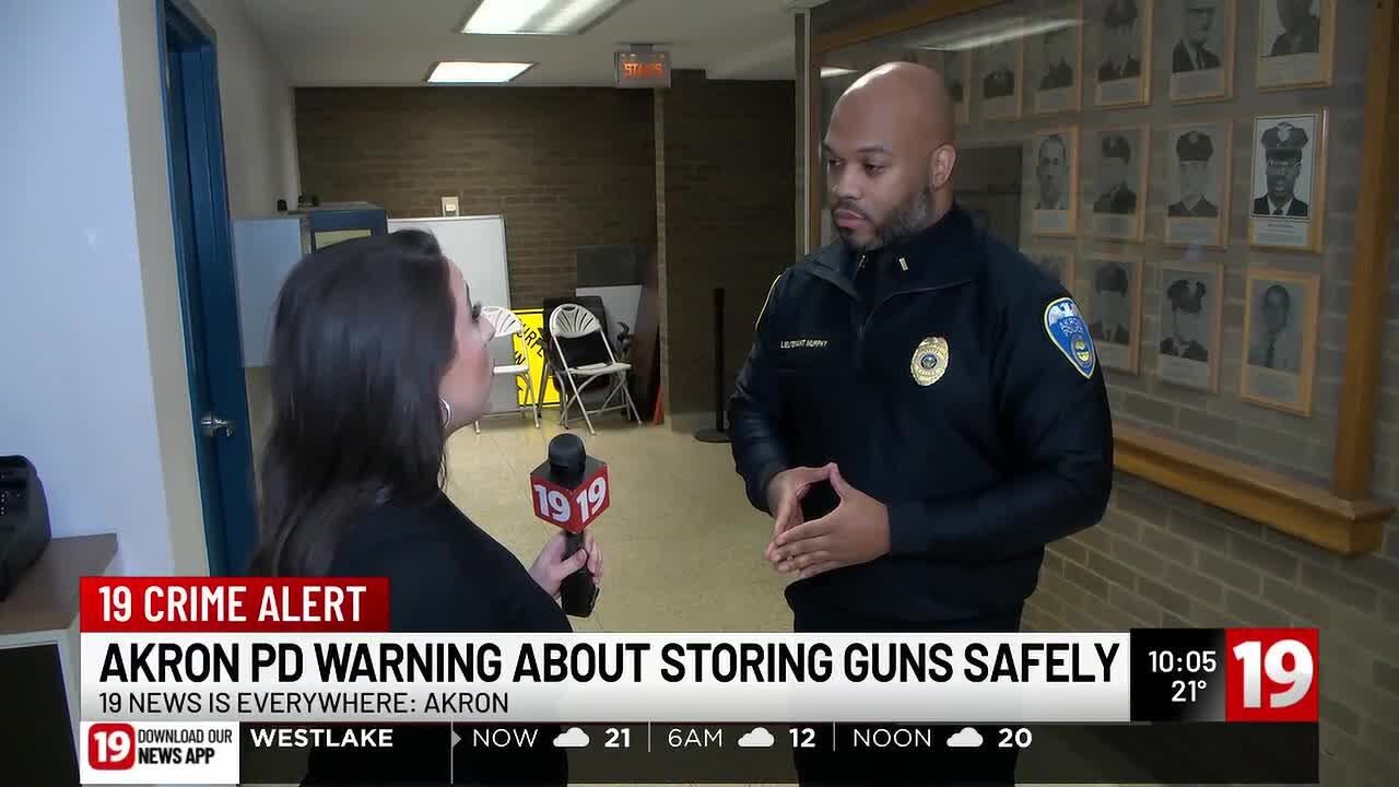 Akron Police say several gun thefts from cars have happened in recent ...