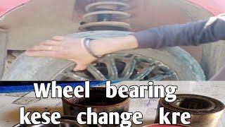 #Front Wheel bearing replace | #ML Motors