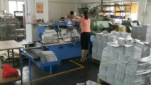 Upgraded version Endsheet Tipping and inserting machine