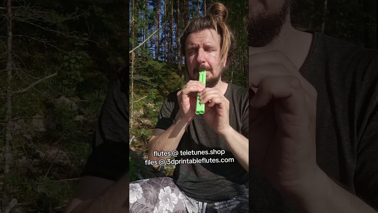 3D printed drone flute 