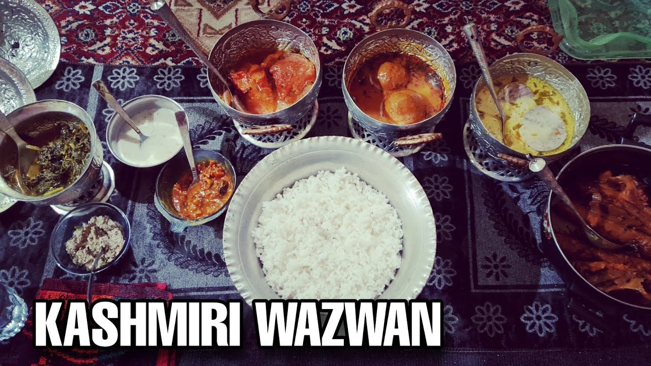 Kashmiri Wazwan Traditional Kashmiri Cuisine Served by Village Dry