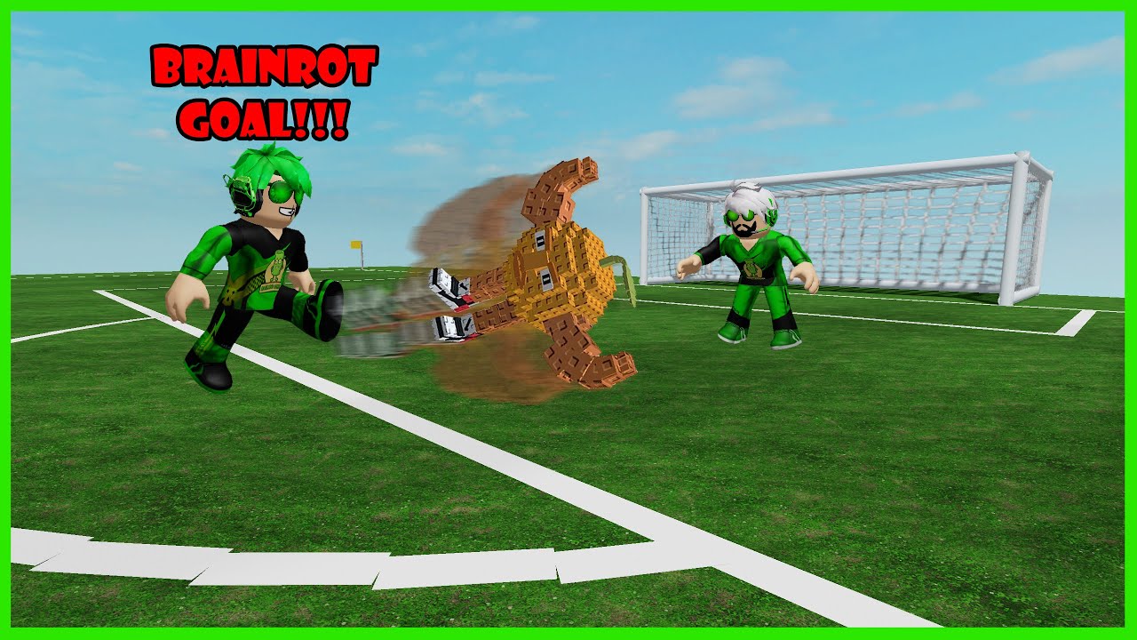 Darlung & Wak Darlung Bermain Bola Yang Terbuat Dari Brainrot Di Roblox